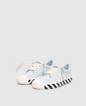 Off-White Голубые кроссовки Vulcanized Undercut OWIA28QS26FAB001