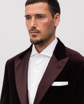 Brunello Cucinelli Белый платок-паше MBUC40091