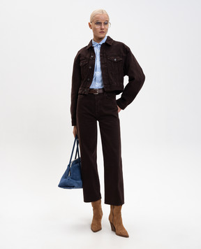 AGOLDE Бордовые джинсы Ren A9191E1183