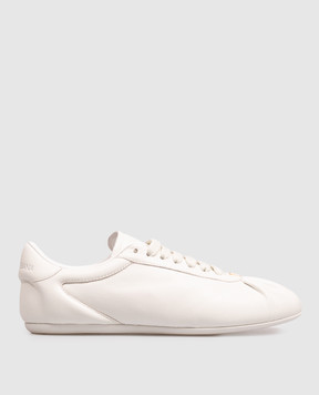 Dolce&Gabbana Белые кожаные кроссовки Ballet CK2485A3O78