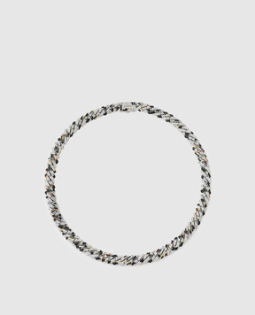 Darkai Кольє Glitch з білим золотом DICO0040