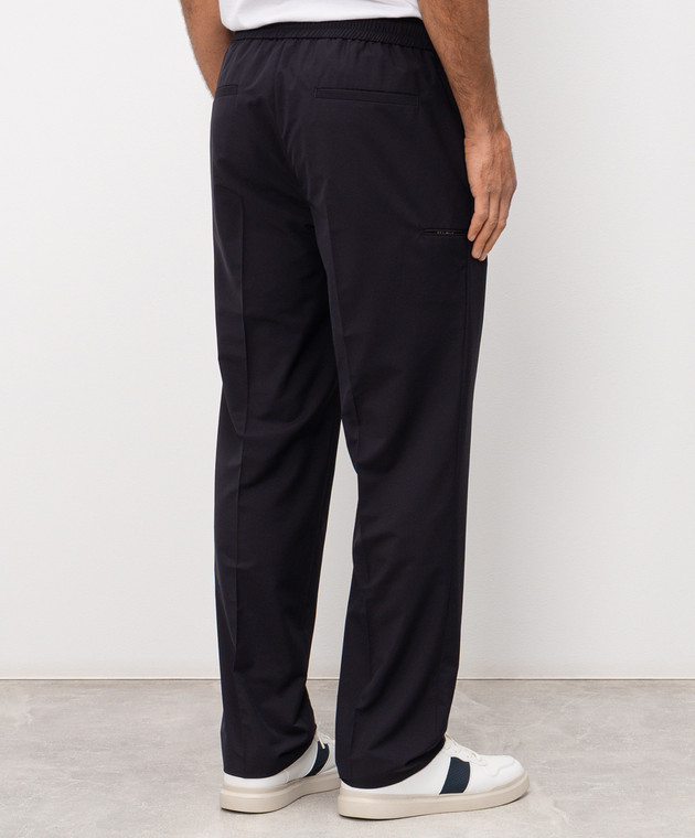 Peserico Сині штани з вовною R5423402561 зображення 3