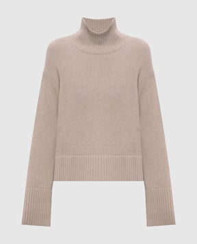 LISA YANG Бежевый свитер Fleur из кашемира 2022098