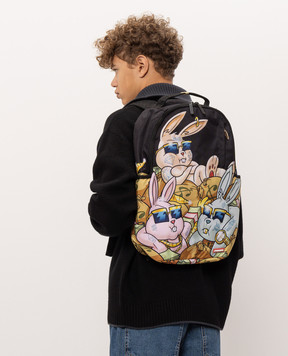 Sprayground Детский черный рюкзак BUNNY BANKS BILLIONS 910B8147NSZ