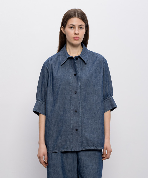 Jil Sander Синя джинсова сорочка J02DL0291J45323 зображення 3