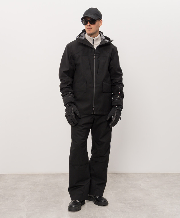 Moncler Grenoble Чорна гірськолижна куртка L20971A00001599WX зображення 2