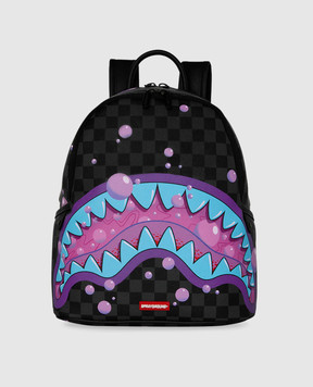 Sprayground Детский рюкзак PURPLE SLIME SHARK с принтом 910B8955NSZ