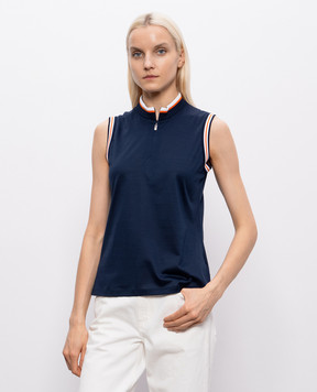 MooRER Синий топ SANYA SANYAJCG