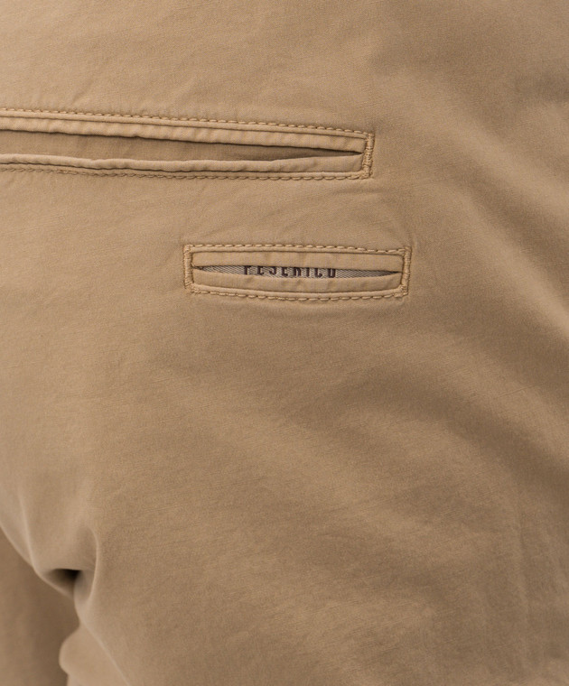 Peserico Бежеві штани R54725T2300800 зображення 5