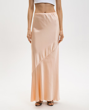 Ermanno Scervino Розовая юбка макси D482O354XZV