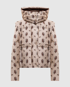 Moncler Бежевая пуховая куртка-трансформер Torcol L20931A00096599QN