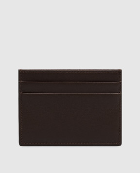 Dolce&Gabbana Коричневый кожаный картхолдер BI0330A9S25