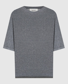 LISA YANG Сірий топ Rubie з кашеміром 2025145