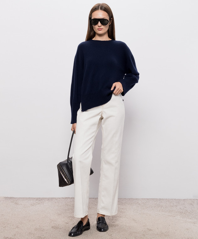 Twinset Синій светр з кашеміру 262TT3392 зображення 2