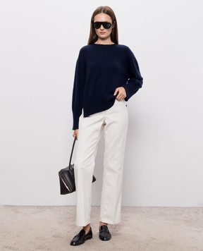 Twinset Синий свитер из кашемира 262TT3392