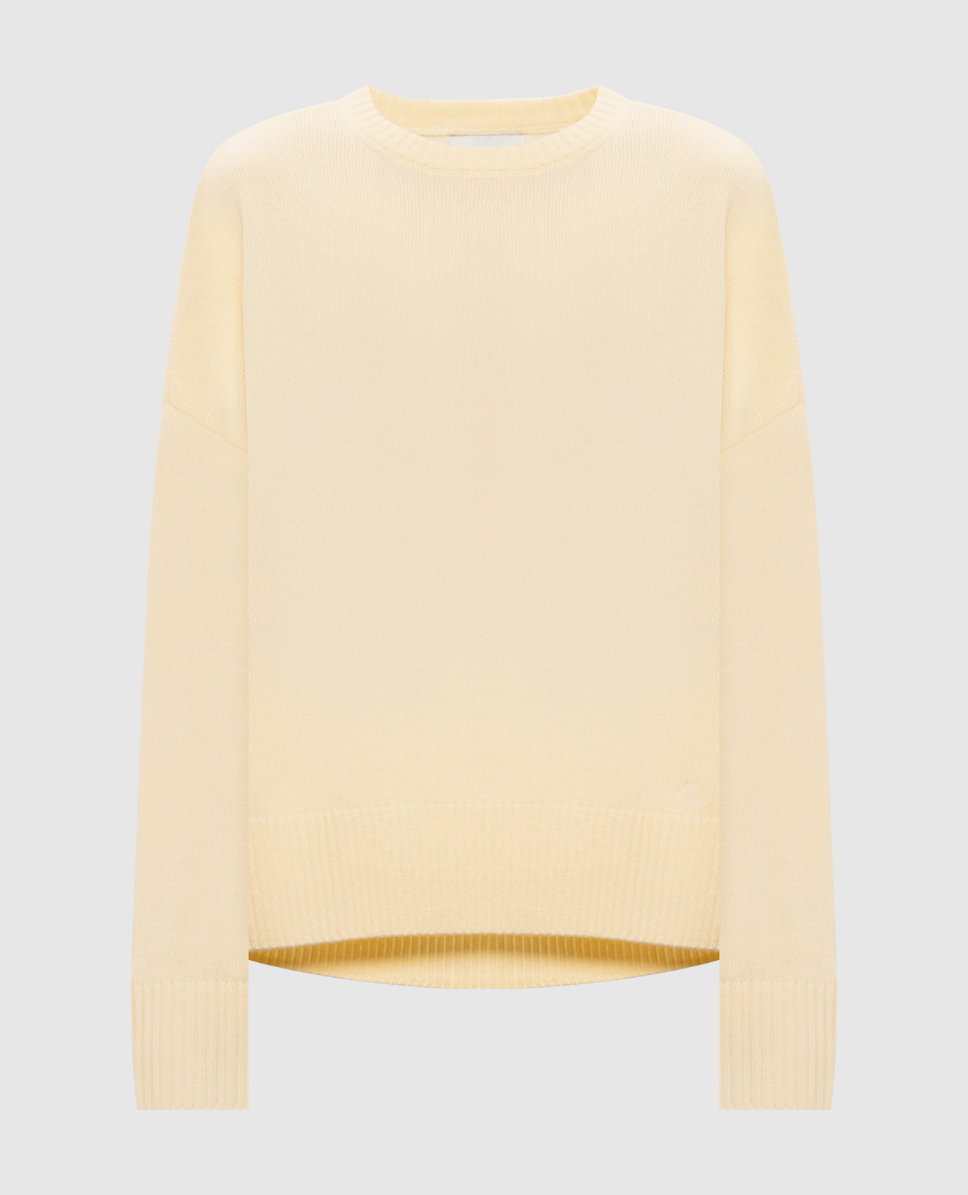 Желтый свитер ANTON из кашемира