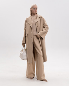 Ermanno Scervino Бежевий джемпер з кашеміру D495M302APPYU