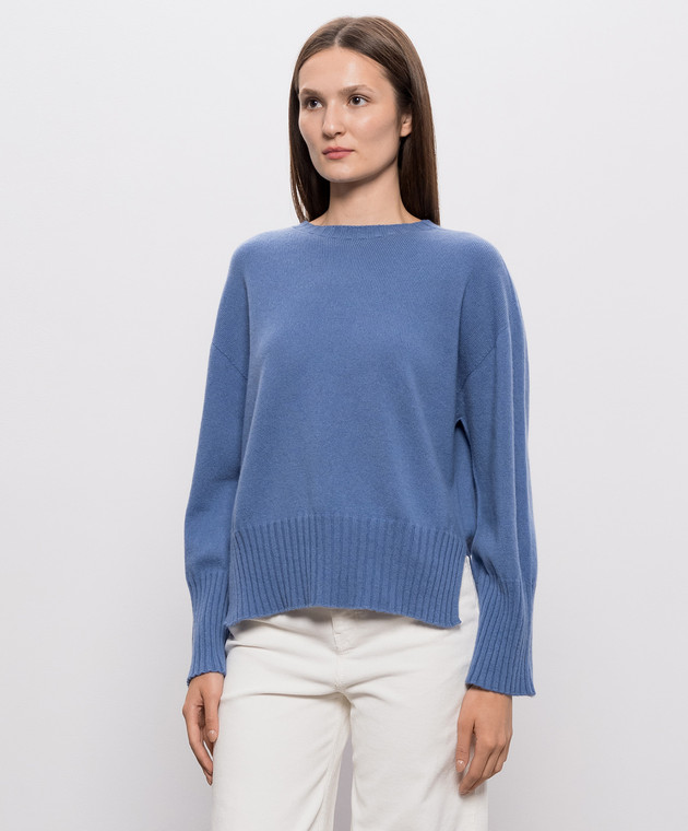 Twinset Синій светр 262TT3392 зображення 3