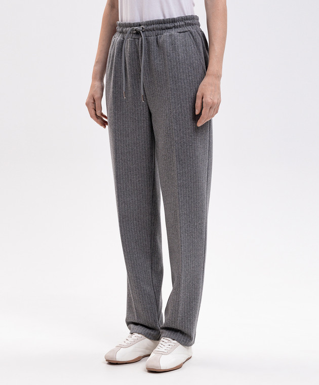 Mackage Сірі спортивні штани NEV-K в смужку NEVK зображення 3