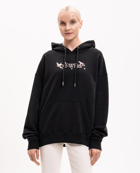 Off-White Чорне худі Dream Arrow 29E00297T