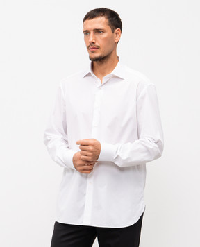 Stefano Ricci Біла сорочка з бавовни MC000540BN1250