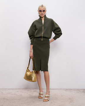 JOSEPH Бежевий топ California з шовком JF009708