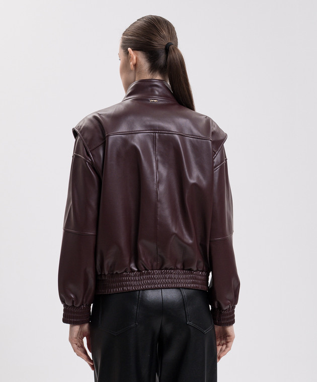 Twinset Бордовая куртка 262TT2060 изображение 4