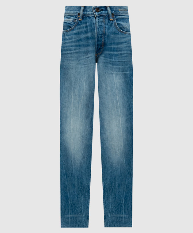 Tom Ford Сині джинси з ефектом потертості PAD126DEX243