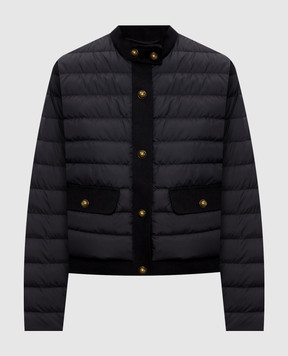Moncler Черная пуховая куртка Juju L10931A0005854AQE