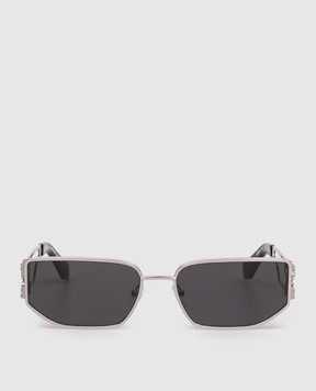 Off-White Серебряные солнцезащитные очки Allen OW1027720760