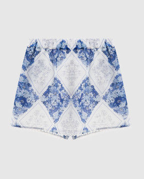 Twinset Шорти з рамі в принт 261TP213F