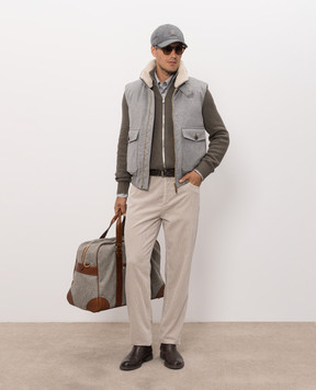 Brunello Cucinelli Сіра сорочка MY6370621
