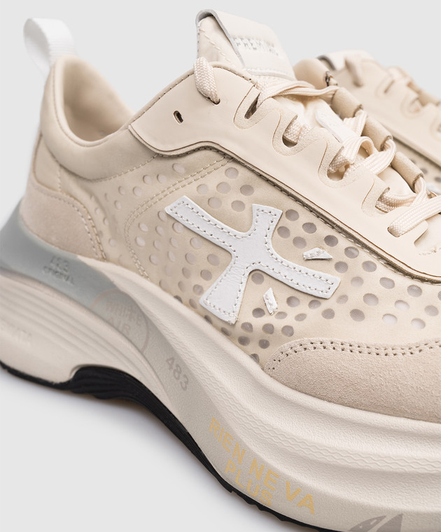 Premiata Бежеві комбіновані кросівки Hill HILL8242 зображення 5