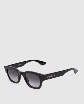 Alexander McQueen Черные очки с логотипом 852619J0749