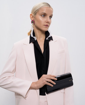 Jimmy Choo Чорний клатч Sweetie SWEETIEACR