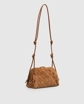 Bottega Veneta Коричнева замшева сумка Concert 794258V5ZZ4