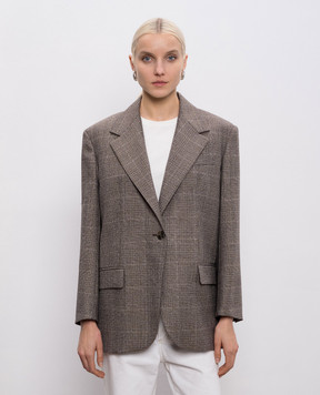 Max Mara Weekend Жакет MAGMA из шерсти в клетку WKDMAGMA