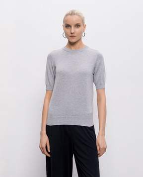 Intoca Сіра футболка з манжетами 261SUVINPO0403