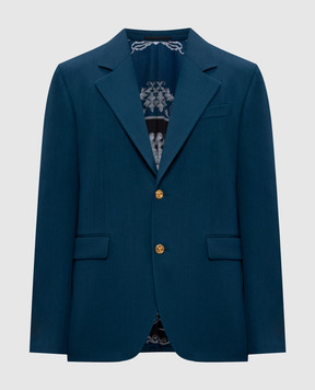 Versace Зелений піджак з вовни 10196201A16732