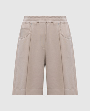 Brunello Cucinelli Бежеві шорти MG927P9205