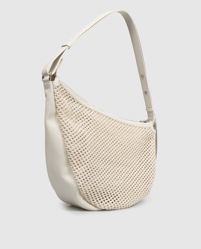 Juun.j Комбінована сумка кольору айворі JW63D4W020