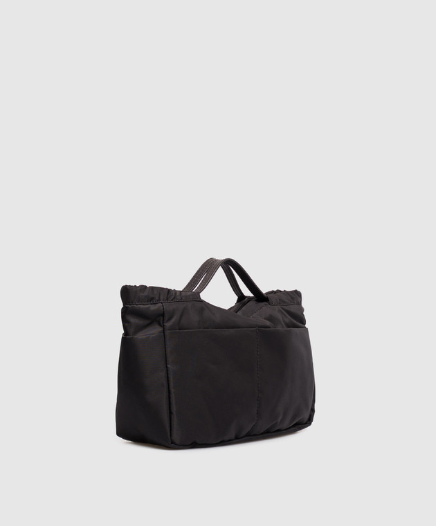 Gianni Chiarini Черная сумка BagSinBag SB9402COMMNYL изображение 3