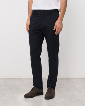 Trussardi Темно-сині штани з нашивкою логотипа P021M000101NMP307T46