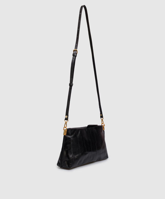 Gianni Chiarini Чорна шкіряна сумка крос-боді Fanny BS12644EEL зображення 3