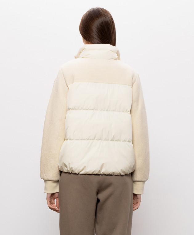 Parajumpers Пухова куртка кольору айворі Saboga 26WPWHYLV32 зображення 4