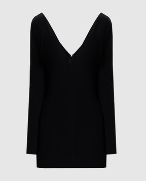 Dolce&Gabbana Черное платье мини F616RTFUGKF