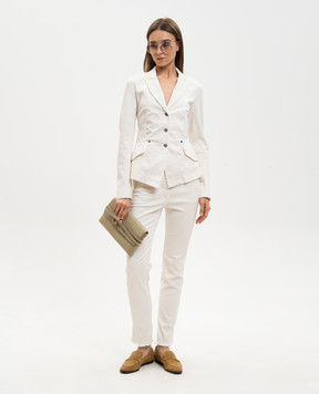 Masnada Жакет цвета айвори 8040