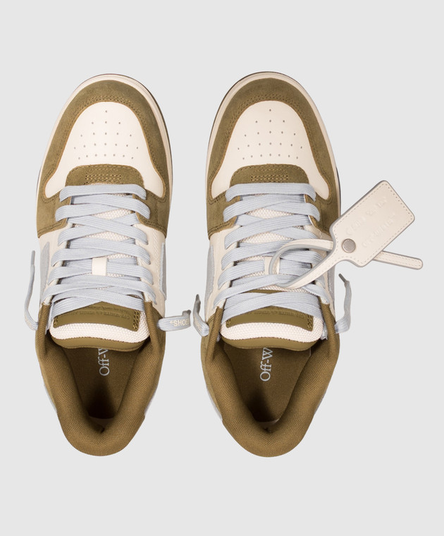 Off-White Кожаные кроссовки Out Of Office OF05731310 изображение 4