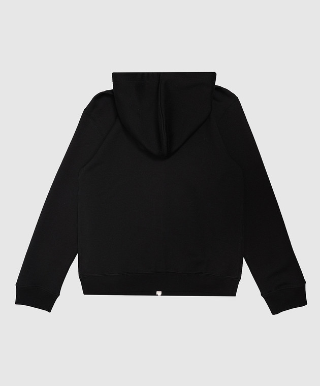 Brunello Cucinelli Дитяча чорна спортивна куртка BM831E517A зображення 2