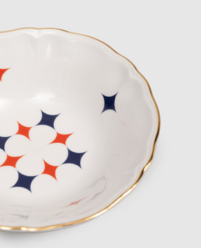 Bitossi Home Фарфоровая глубокая тарелка Lightning ABR01062